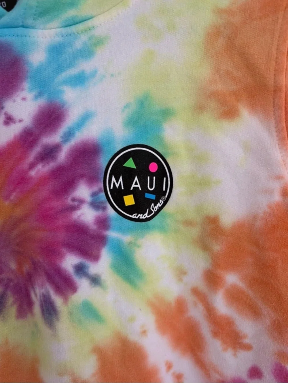 Maui and Sons Tie Dye Hoodie size M(10-12)